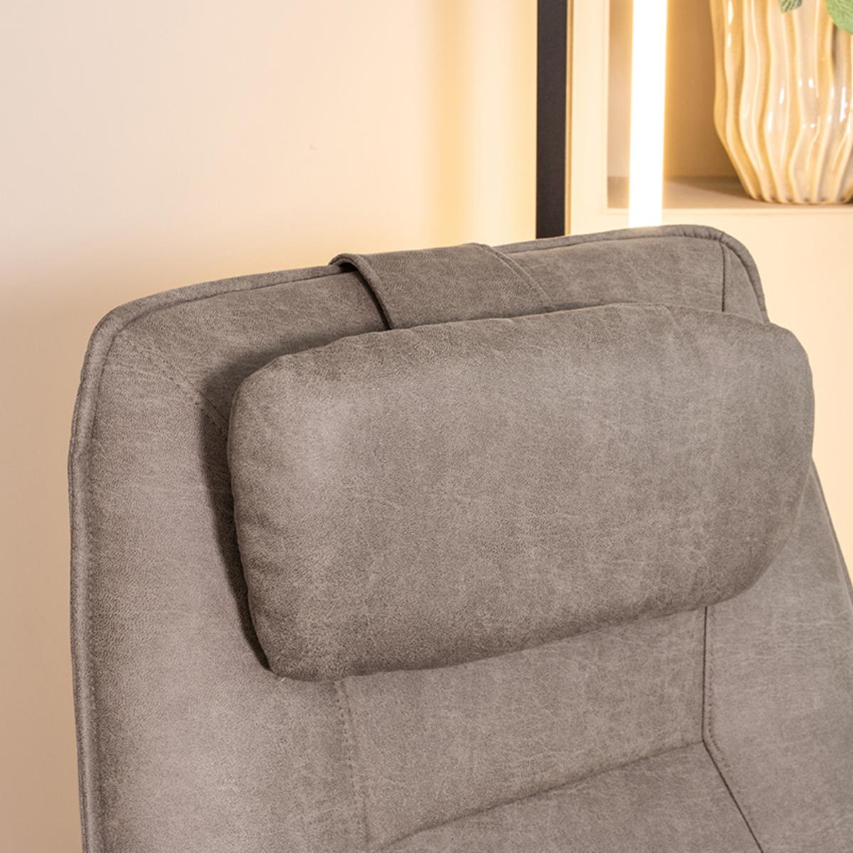  Sierkussen Hoofdkussen - Taupe - Micro Suede - One Size afbeelding 1