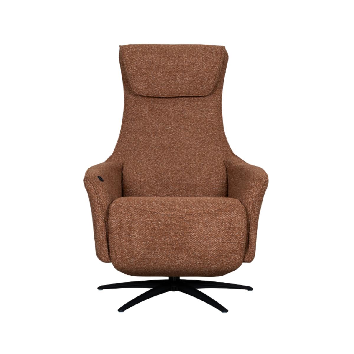  Fauteuil Lund - Coral - Boucle afbeelding 4