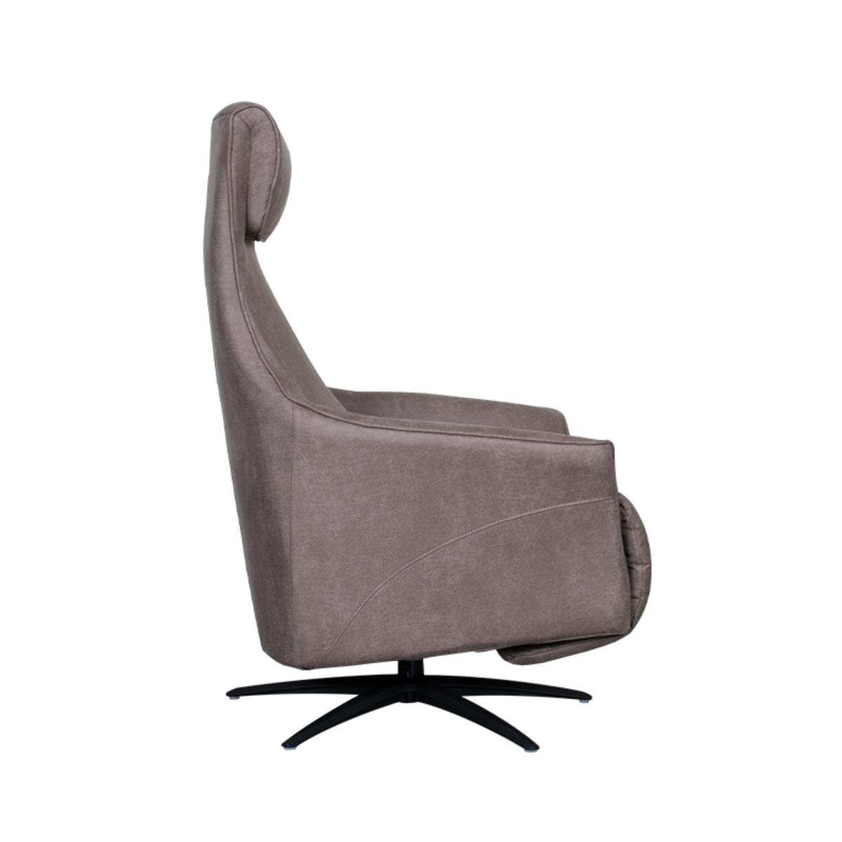  Fauteuil Lund - Taupe - Micro Suede afbeelding 5