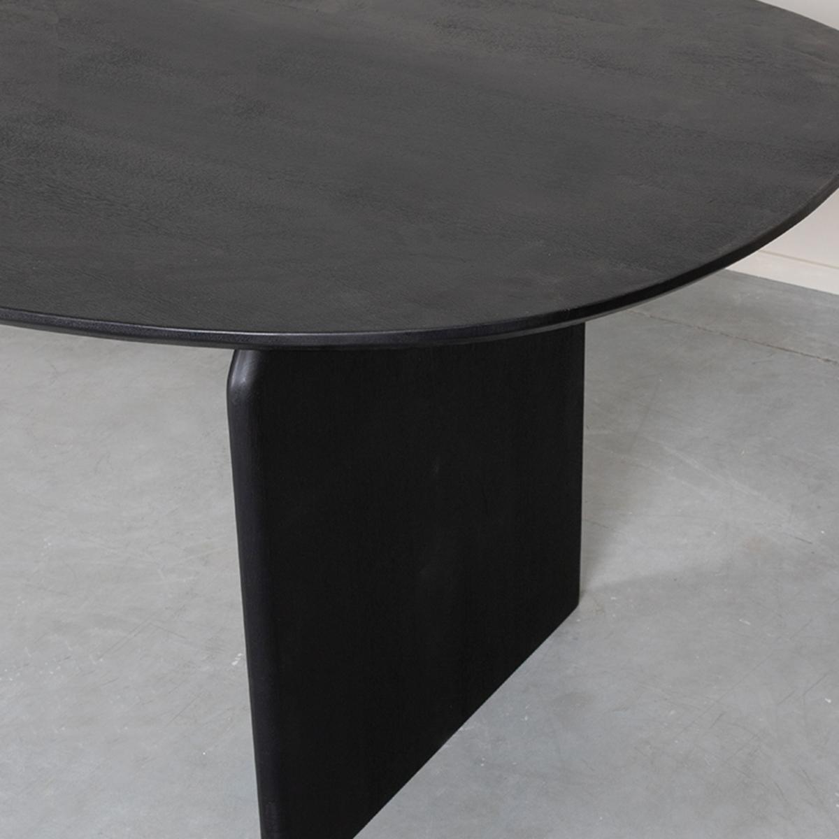  Eetkamertafel Cooper - Zwart - Mangohout - 250x110 cm afbeelding 5