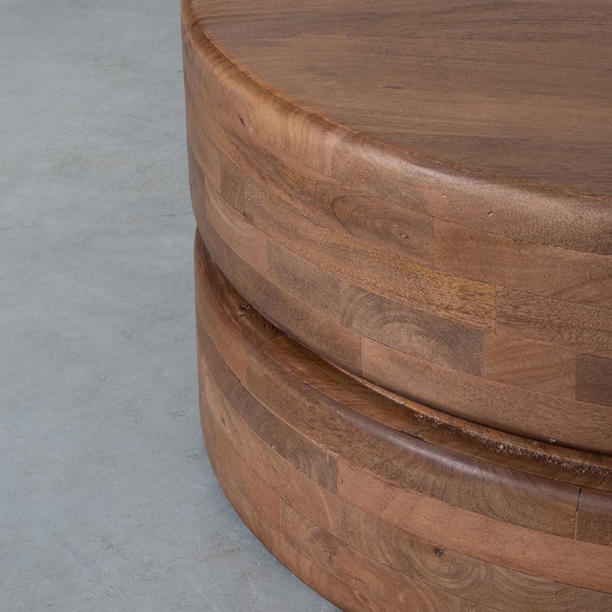  Salontafel Milly - Nature - Mangohout - 70 cm afbeelding 3