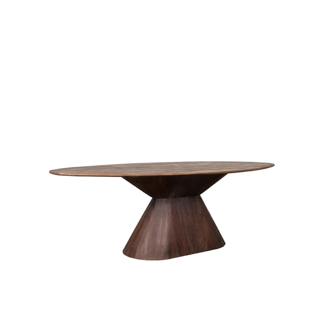  Eetkamertafel Jagger - Espresso - Mangohout afbeelding 1