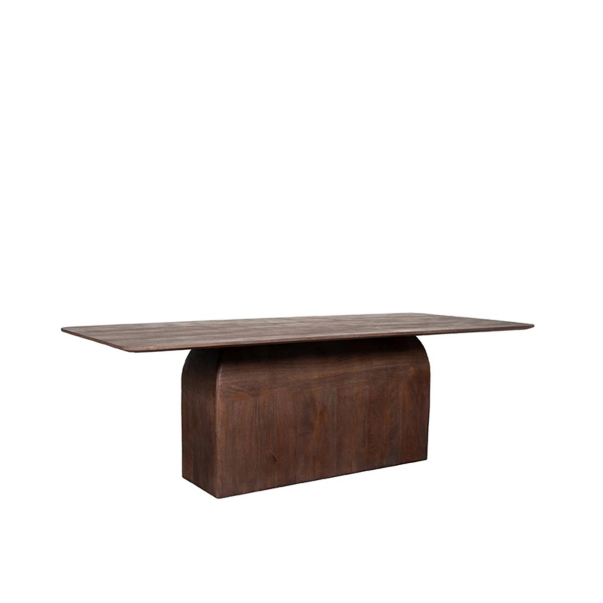  Eetkamertafel Owen - Espresso - Mangohout afbeelding 1