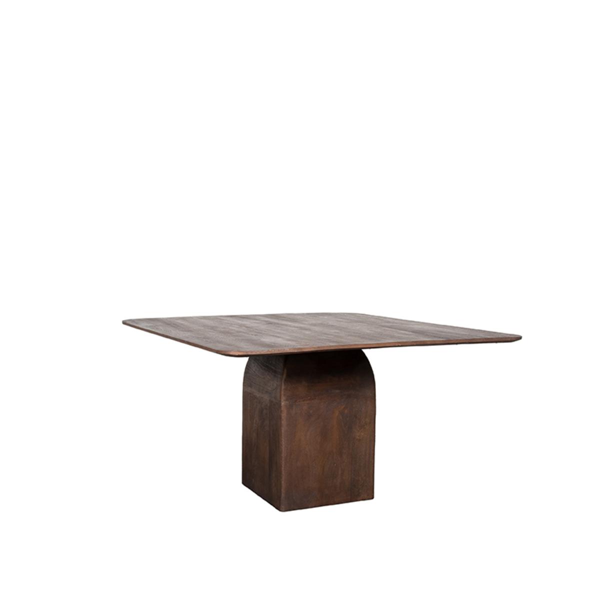  Eetkamertafel Ingo - Espresso - Mangohout afbeelding 2
