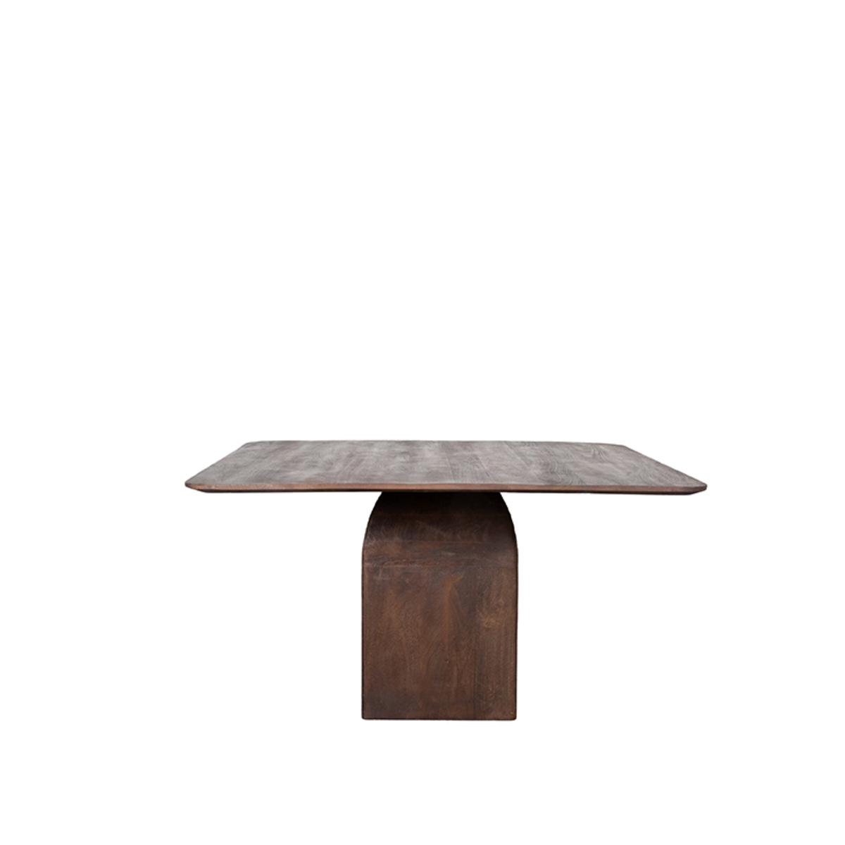  Eetkamertafel Ingo - Espresso - Mangohout afbeelding 3