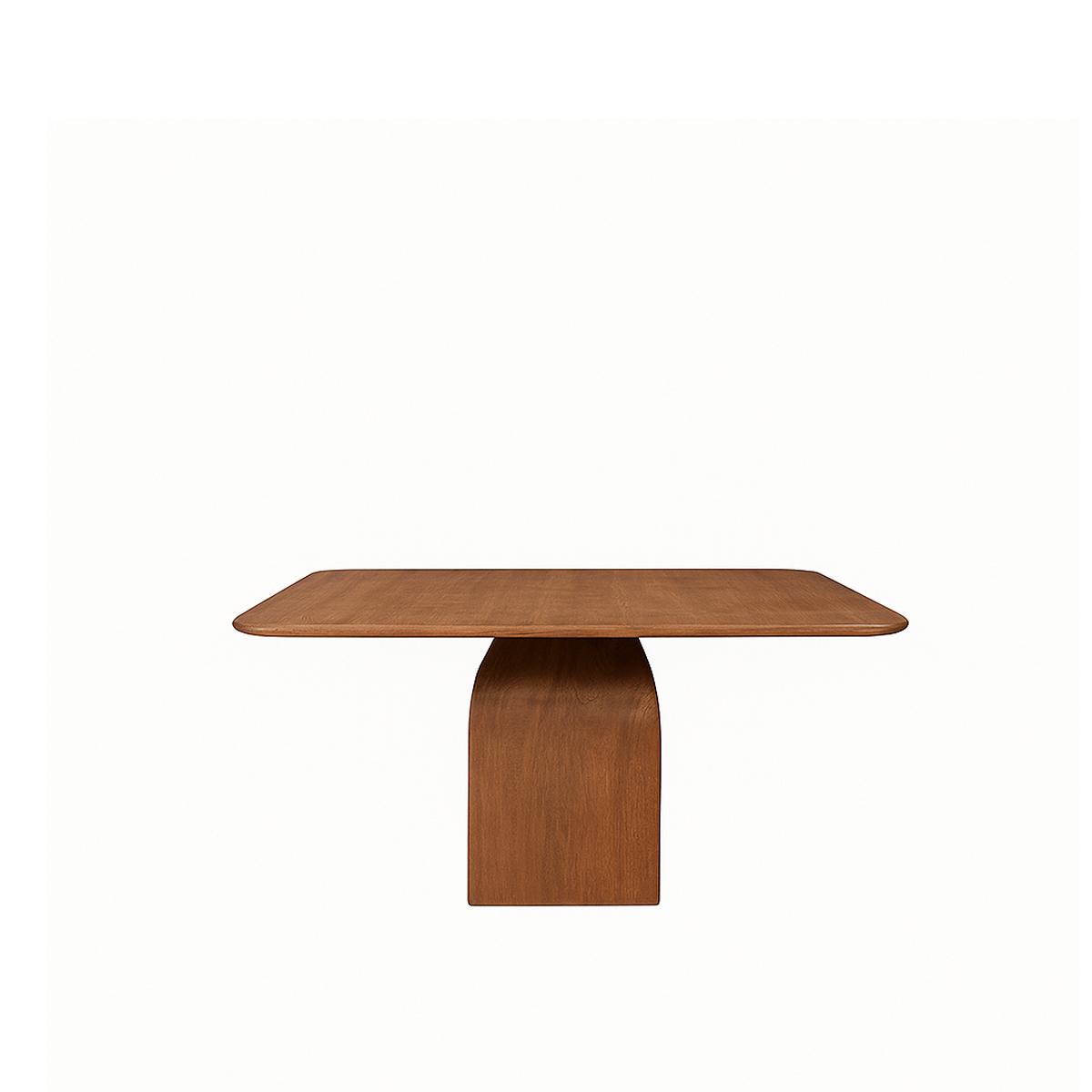  Eetkamertafel Ingo - Nature - Mangohout - 130 cm - Rond afbeelding 2