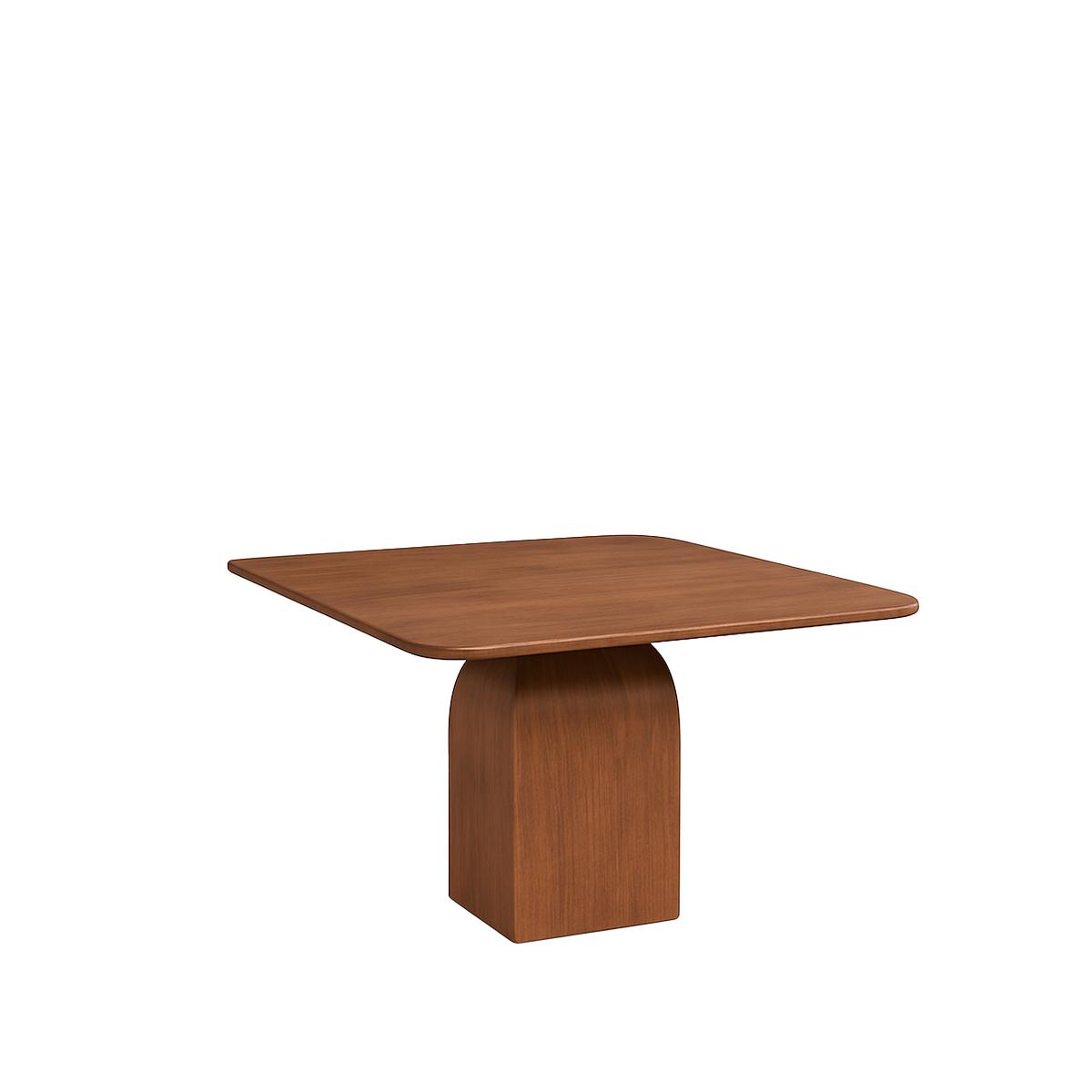  Eetkamertafel Ingo - Nature - Mangohout - 130 cm - Rond afbeelding 1