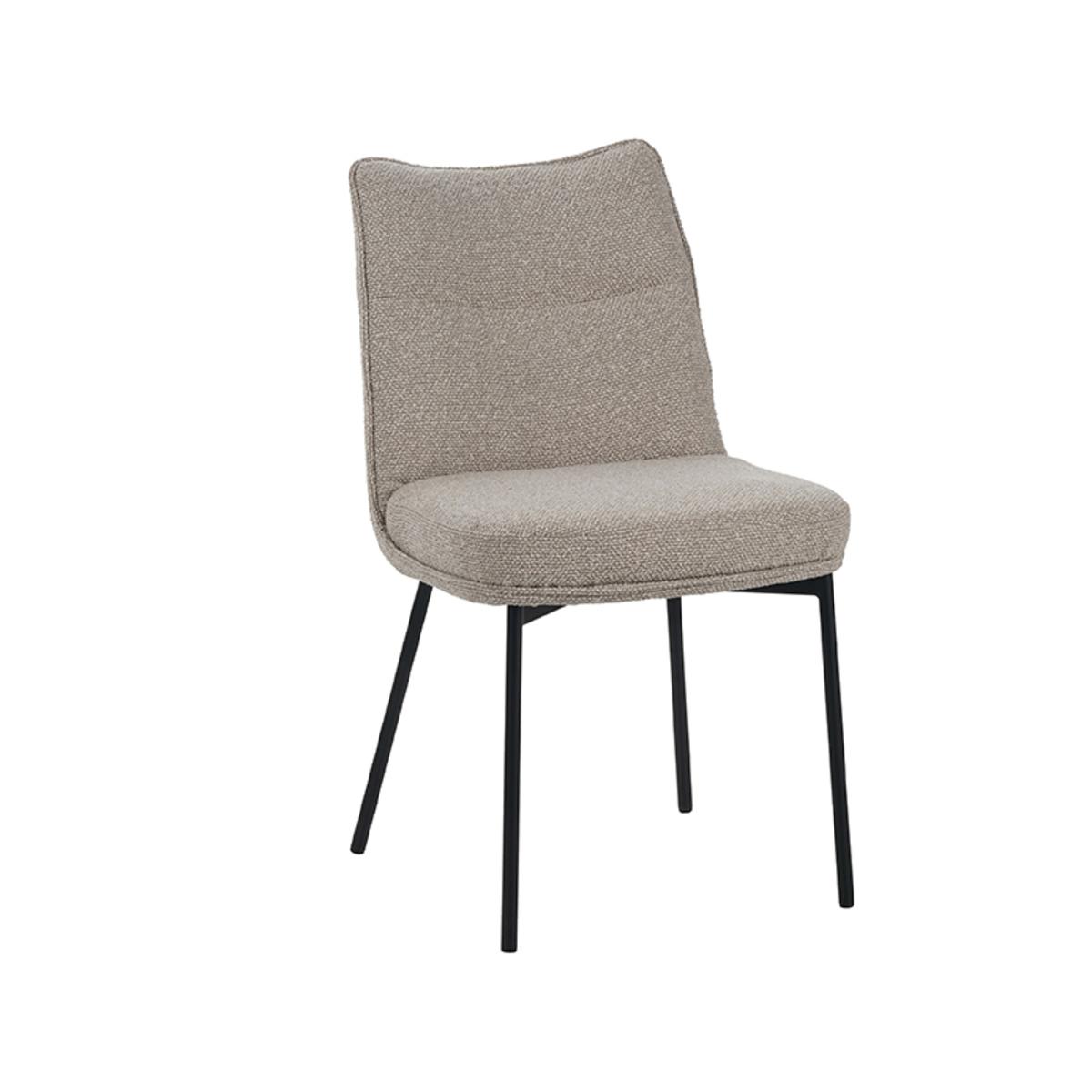  Eetkamerstoel Lennon - Naturel - Boucle afbeelding 1