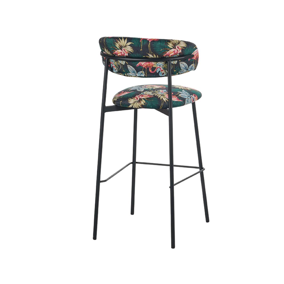  Eetkamerstoel Ferry - Multicolor - Fluweel afbeelding 3