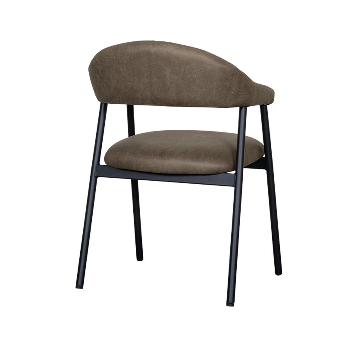  Eetkamerstoel Amaze - Moss - Micro Suede afbeelding 4