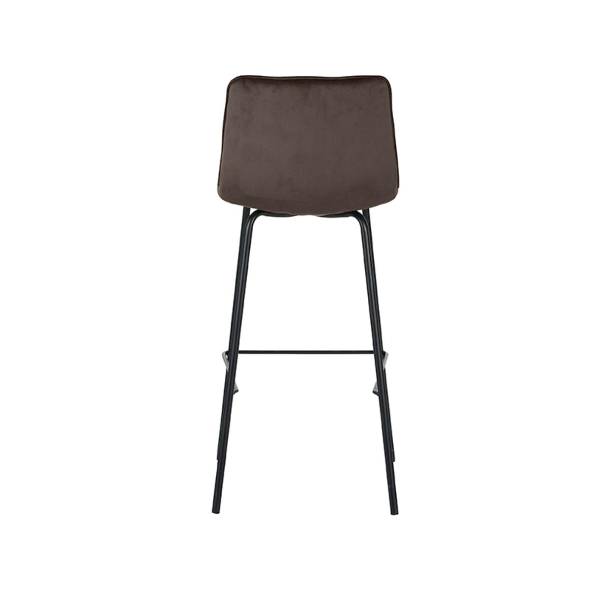  Barkruk Bistro - Taupe - Fluweel afbeelding 5