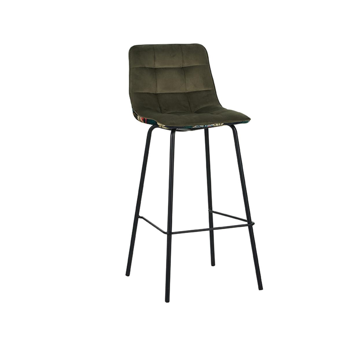  Barkruk Bistro - Hunter - Fluweel afbeelding 1