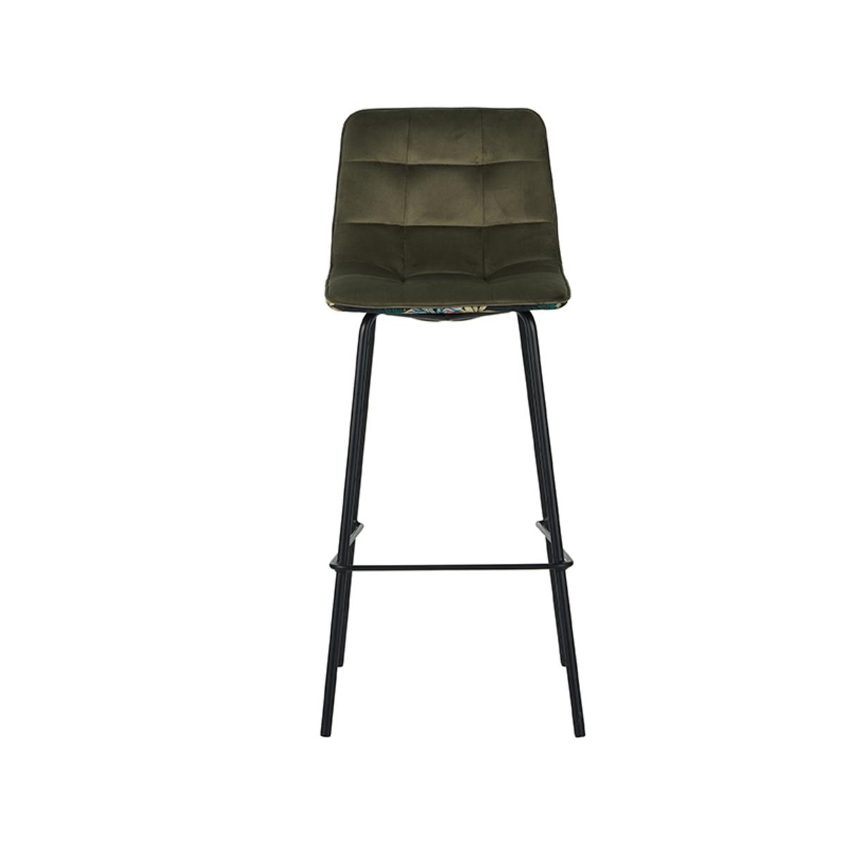  Barkruk Bistro - Hunter - Fluweel afbeelding 2