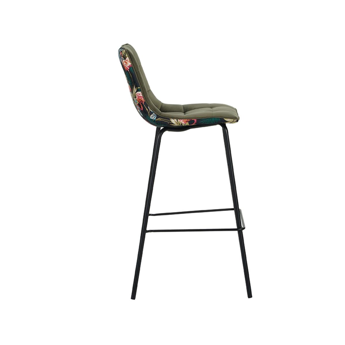  Barkruk Bistro - Hunter - Fluweel afbeelding 3