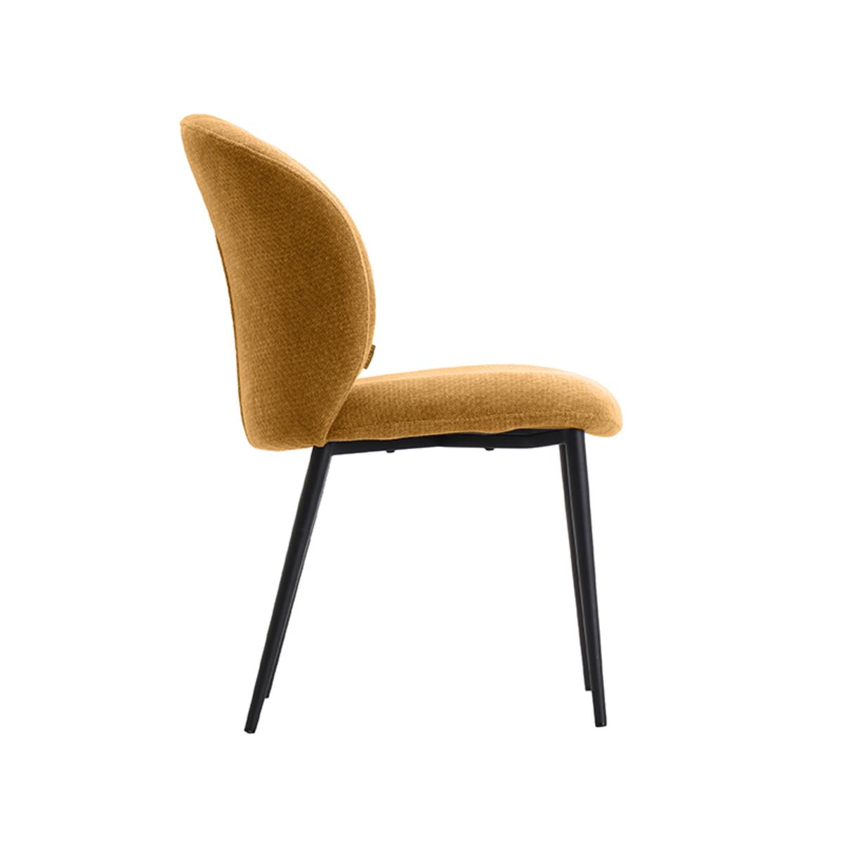  Eetkamerstoel Vino - Mustard - Elite afbeelding 3