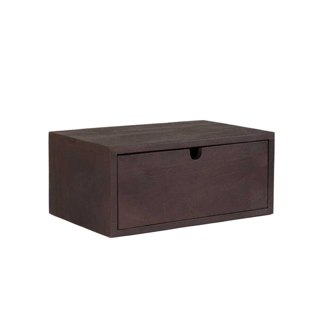 Wanddecoratie Hover - Espresso - Mangohout - 45 cm afbeelding 3