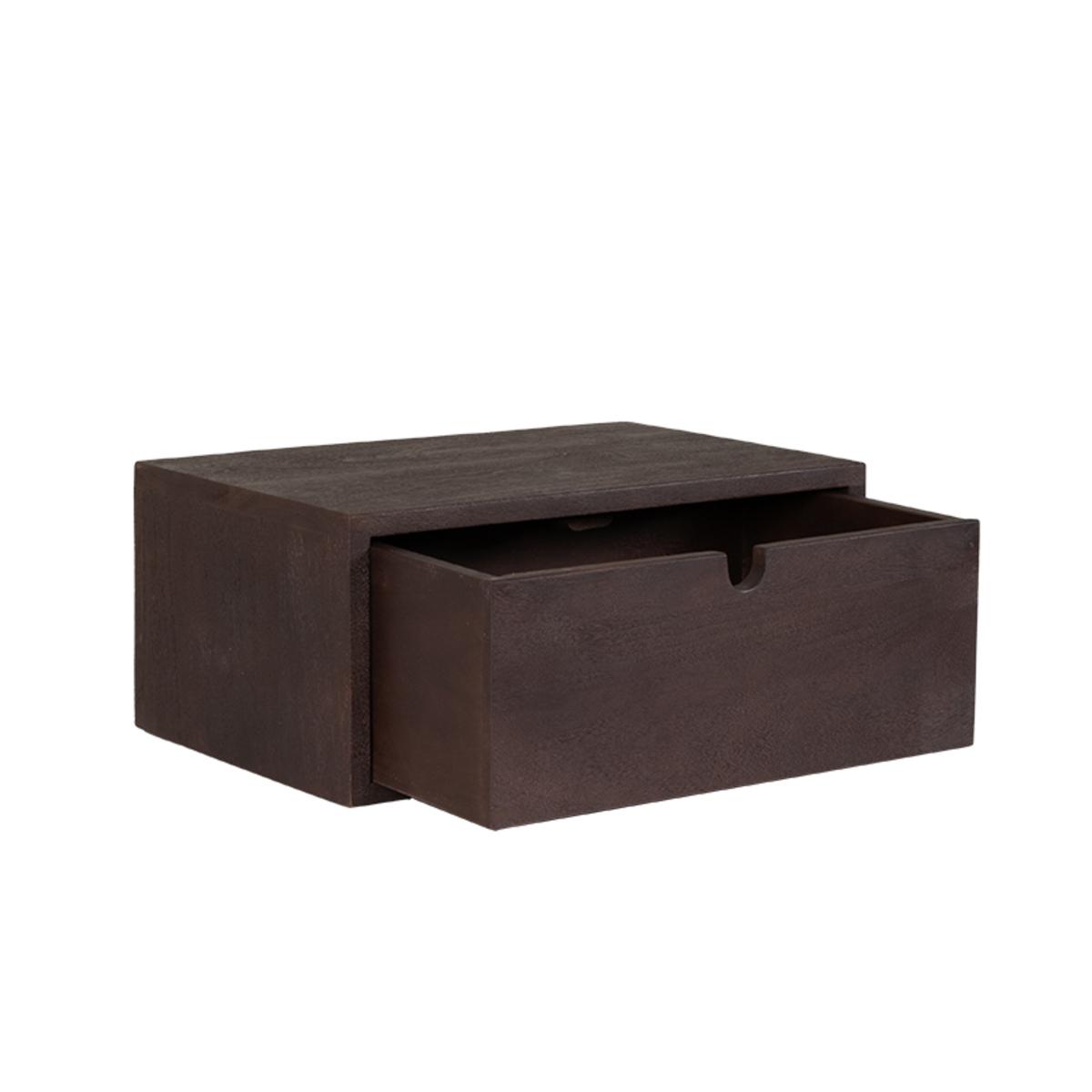  Wanddecoratie Hover - Espresso - Mangohout - 45 cm afbeelding 4