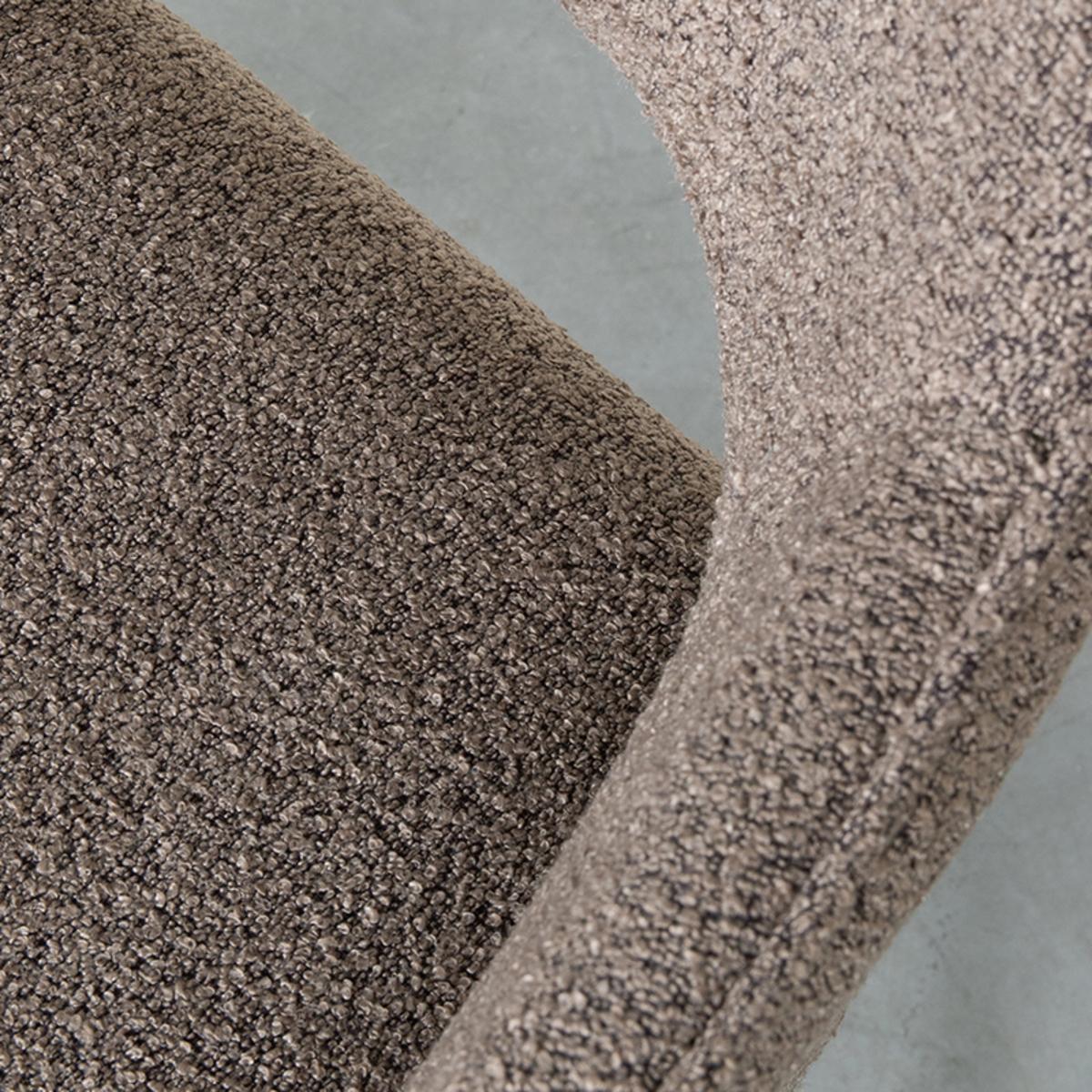  Eetkamerstoel Finley - Bruin - Boucle afbeelding 6