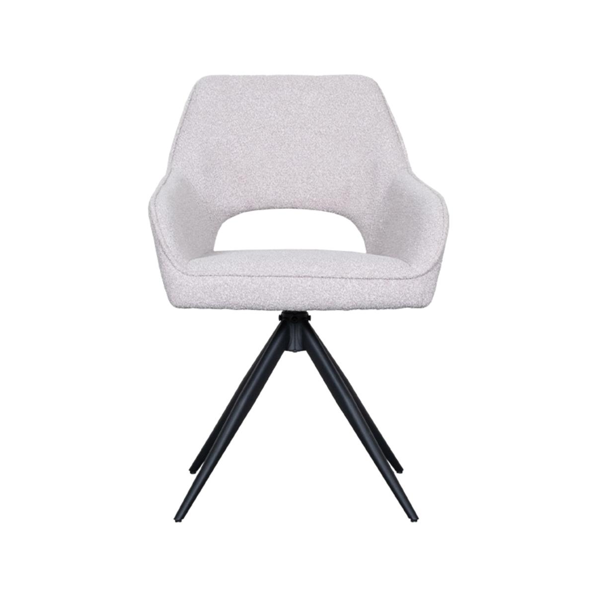  Eetkamerstoel Finley - Naturel - Boucle afbeelding 2