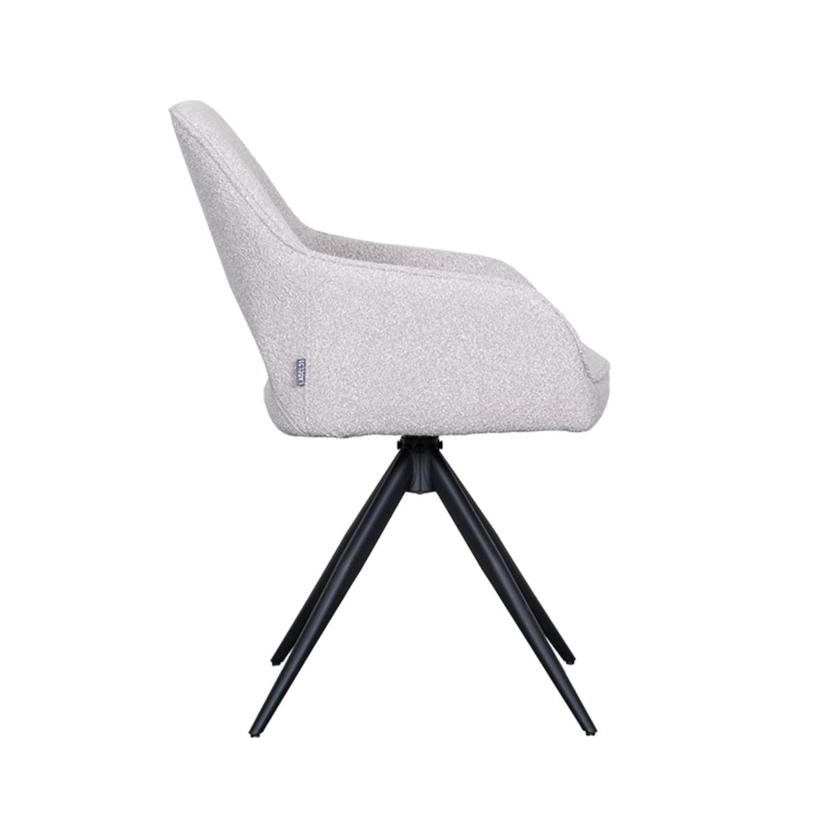  Eetkamerstoel Finley - Naturel - Boucle afbeelding 3