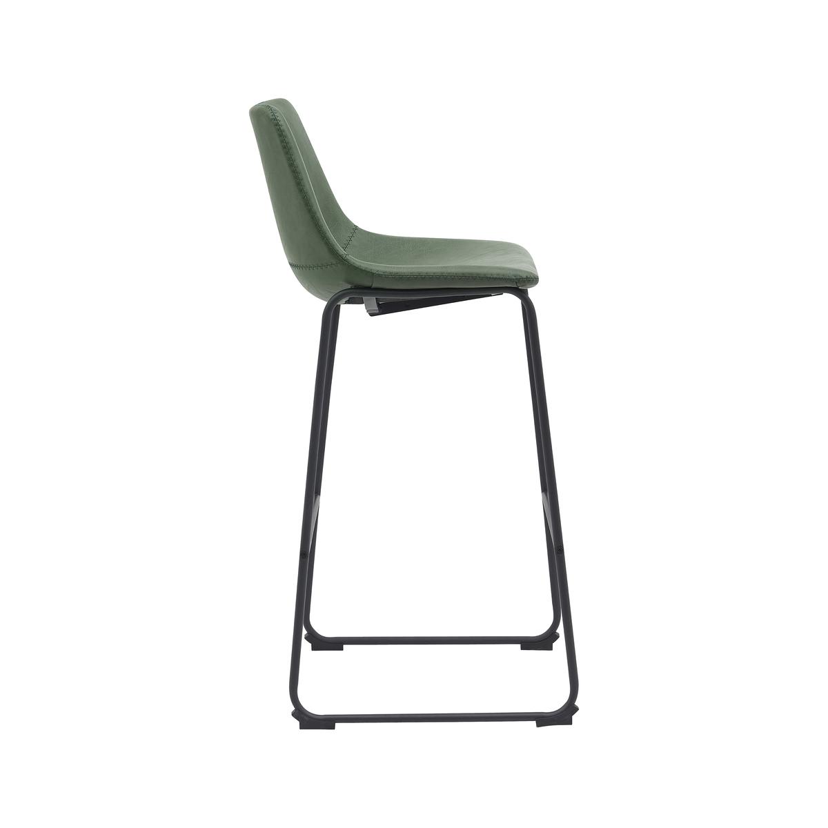  Barkruk Risto - Hunter - PU-Leder - Zithoogte 75 afbeelding 3