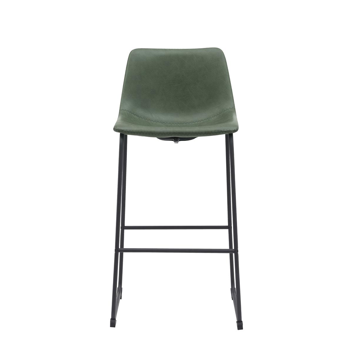  Barkruk Risto - Hunter - PU-Leder - Zithoogte 75 afbeelding 4
