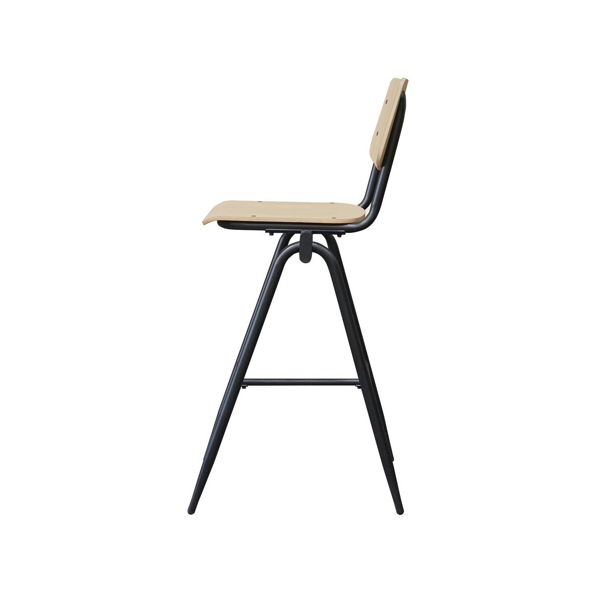  Barkruk Solid - Naturel - Hout - Zithoogte 75 afbeelding 3