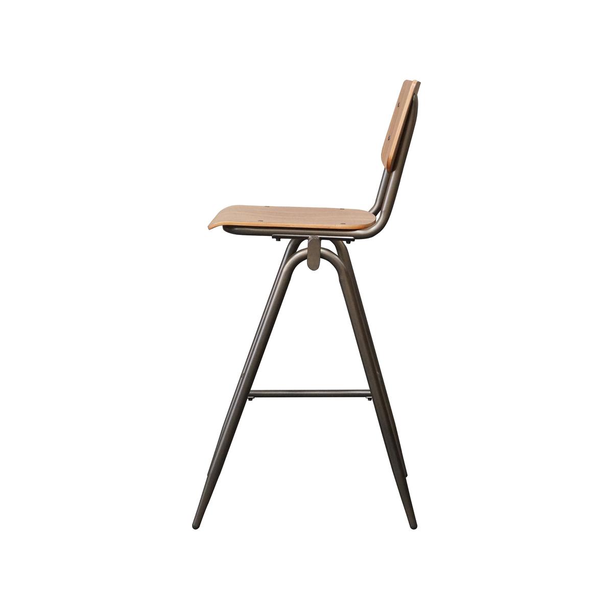  Barkruk Solid - Bruin - Hout - Zithoogte 75 afbeelding 3