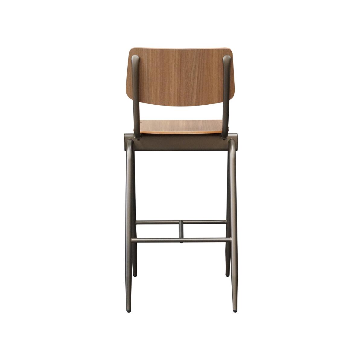  Barkruk Solid - Bruin - Hout - Zithoogte 75 afbeelding 4