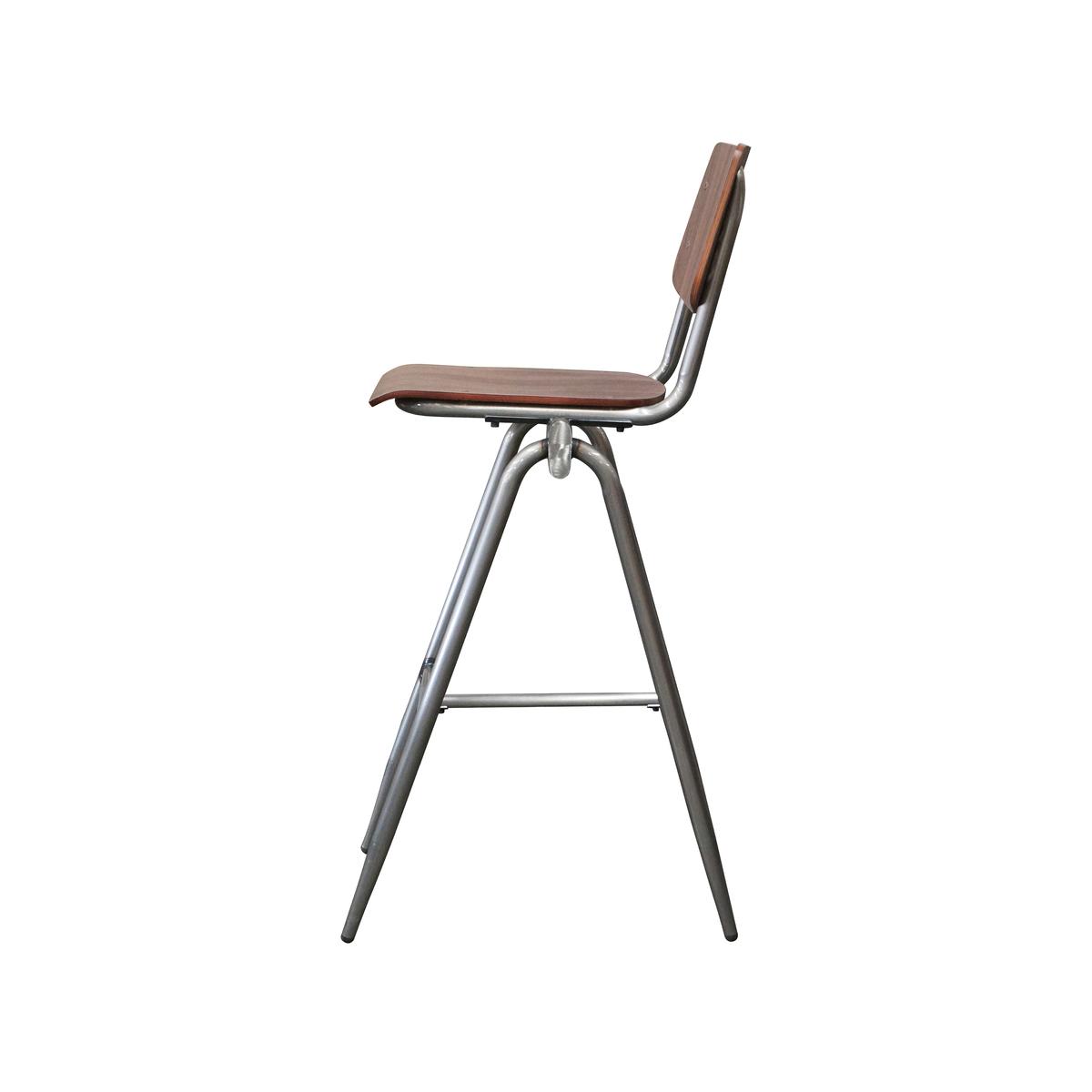 Barkruk Solid - Donkerbruin - Hout - Zithoogte 75 afbeelding 3