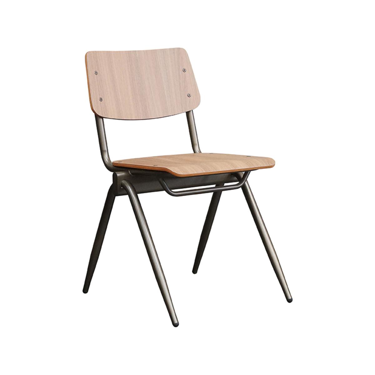  Eetkamerstoel Solid - Bruin - Hout afbeelding 1