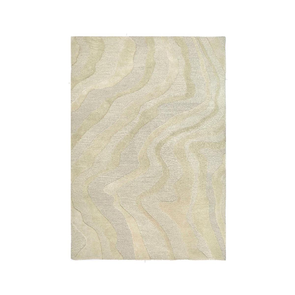  Vloerkleden Mosa - Zand - Wol - 160x230 cm afbeelding 1
