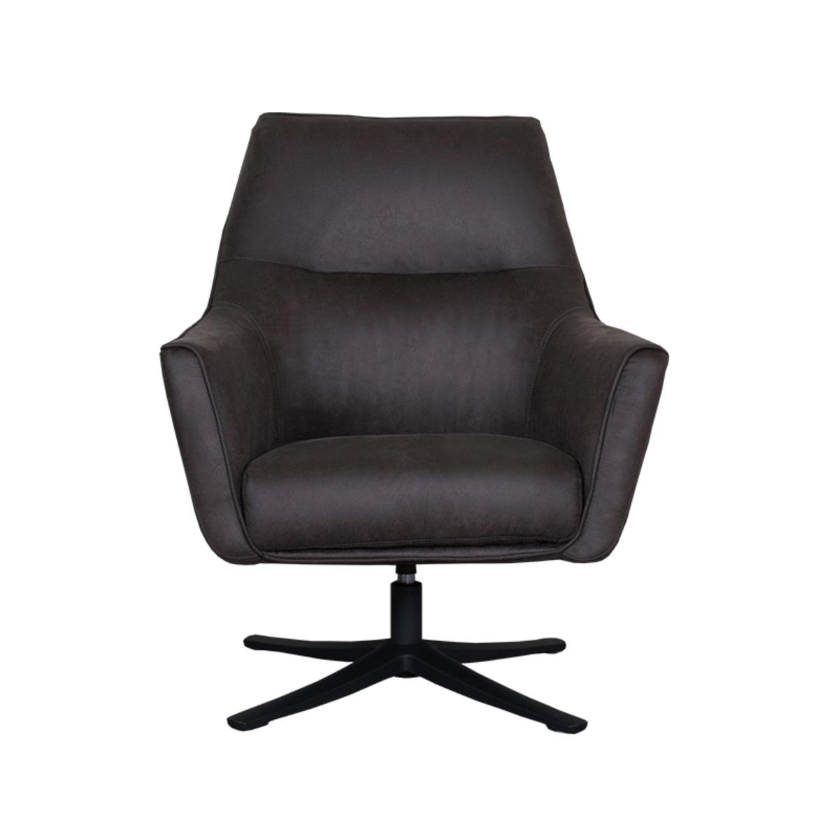  Fauteuil Tod - Antraciet - Micro Suede afbeelding 3