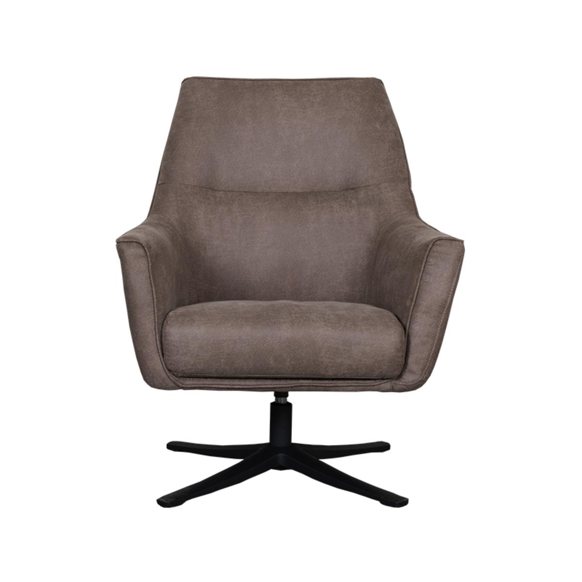  Fauteuil Tod - Taupe - Micro Suede afbeelding 3