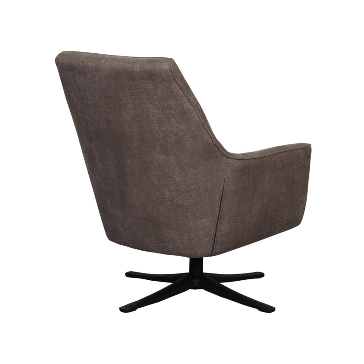  Fauteuil Tod - Taupe - Micro Suede afbeelding 5