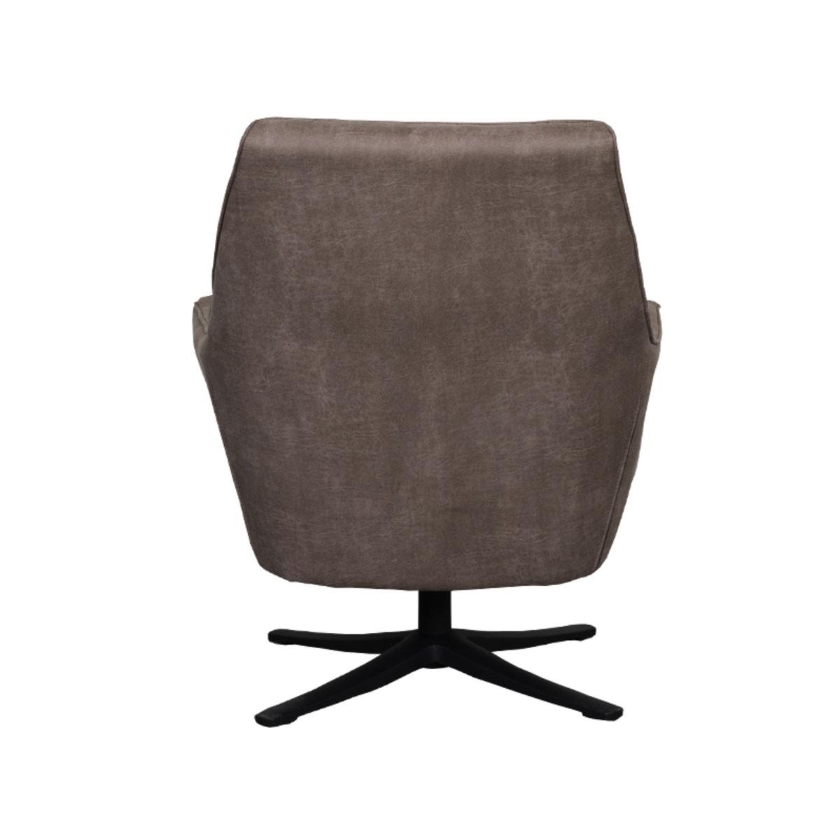  Fauteuil Tod - Taupe - Micro Suede afbeelding 6