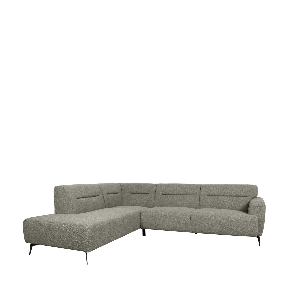  Hoekbank Bolzano - Truffel grijs - Boucle - Links afbeelding 2