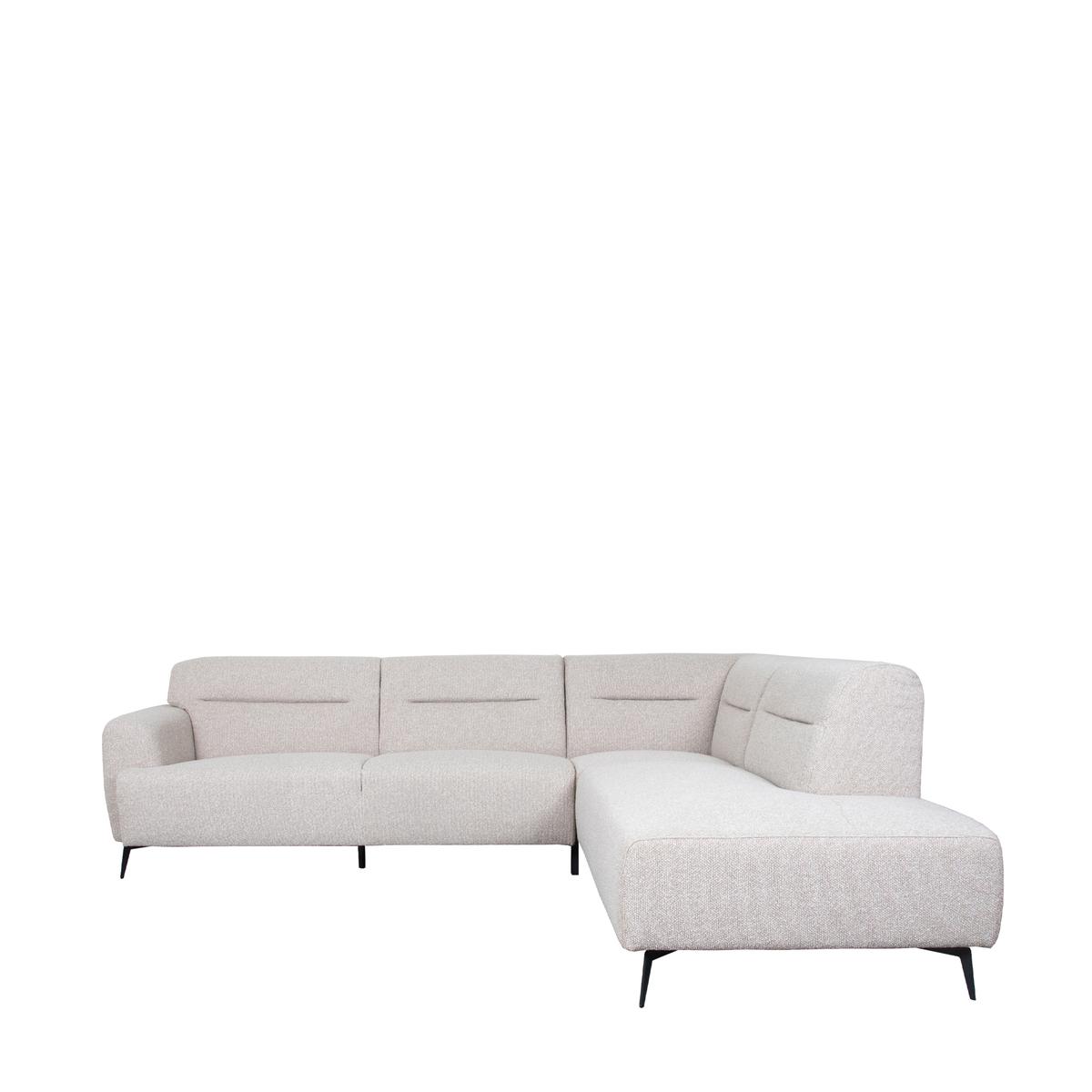  Hoekbank Bolzano - Naturel - Boucle - Rechts afbeelding 2
