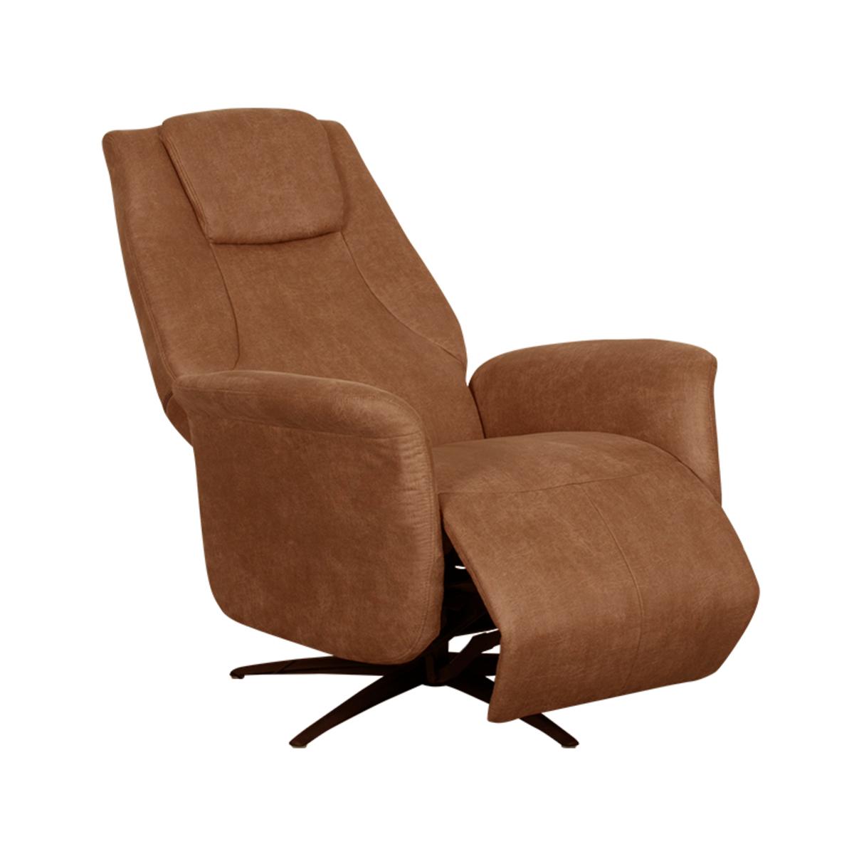  Fauteuil Stockholm - Cognac - Micro Suede - One Size afbeelding 3