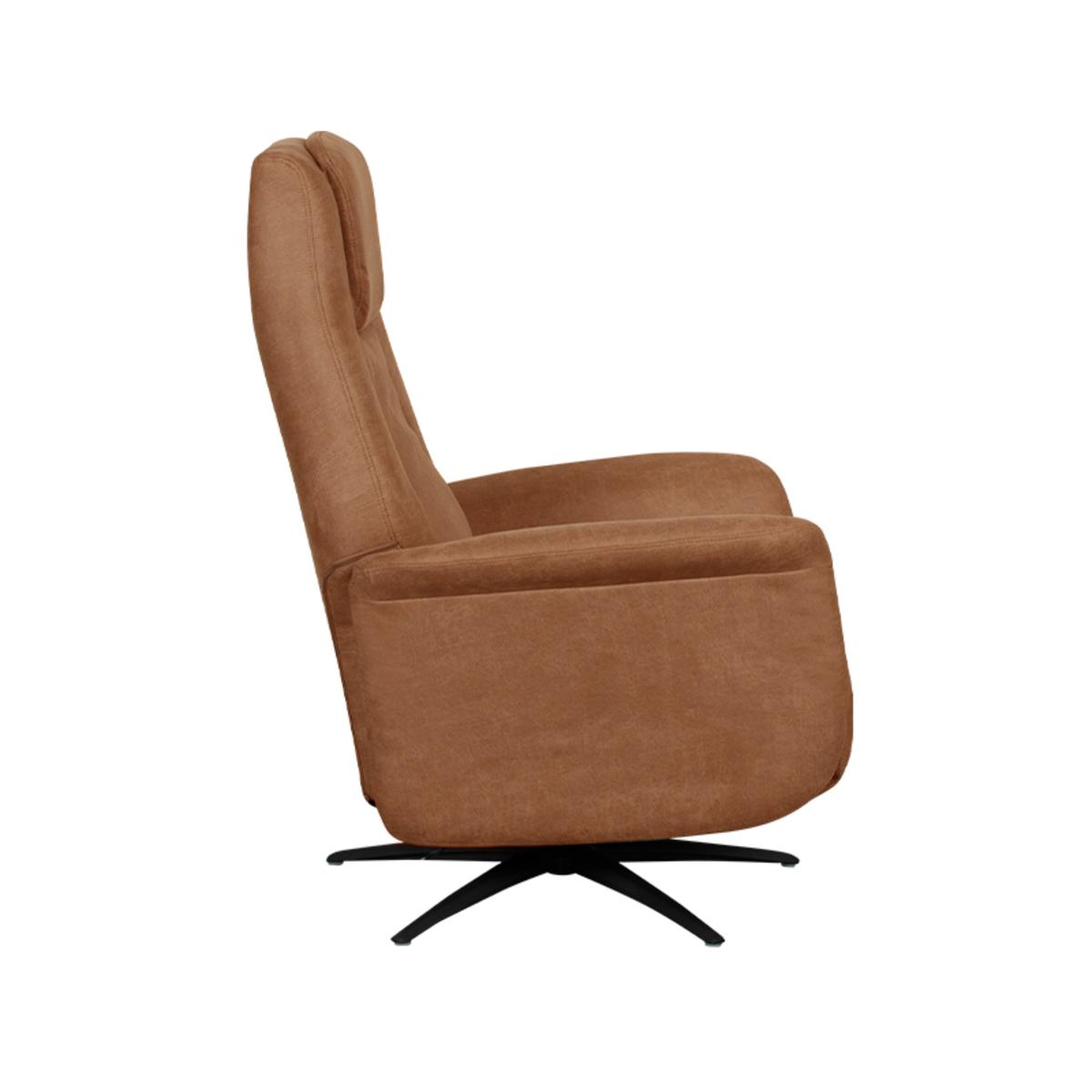  Fauteuil Stockholm - Cognac - Micro Suede - One Size afbeelding 5