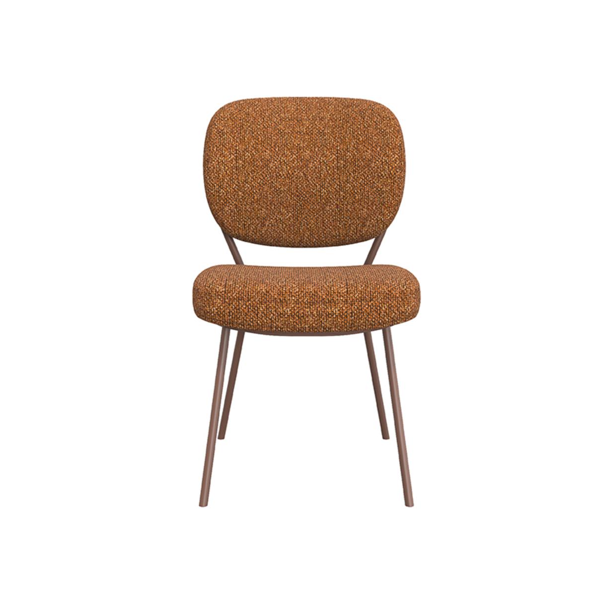 Eetkamerstoel Singapore - Coral - Boucle afbeelding 2