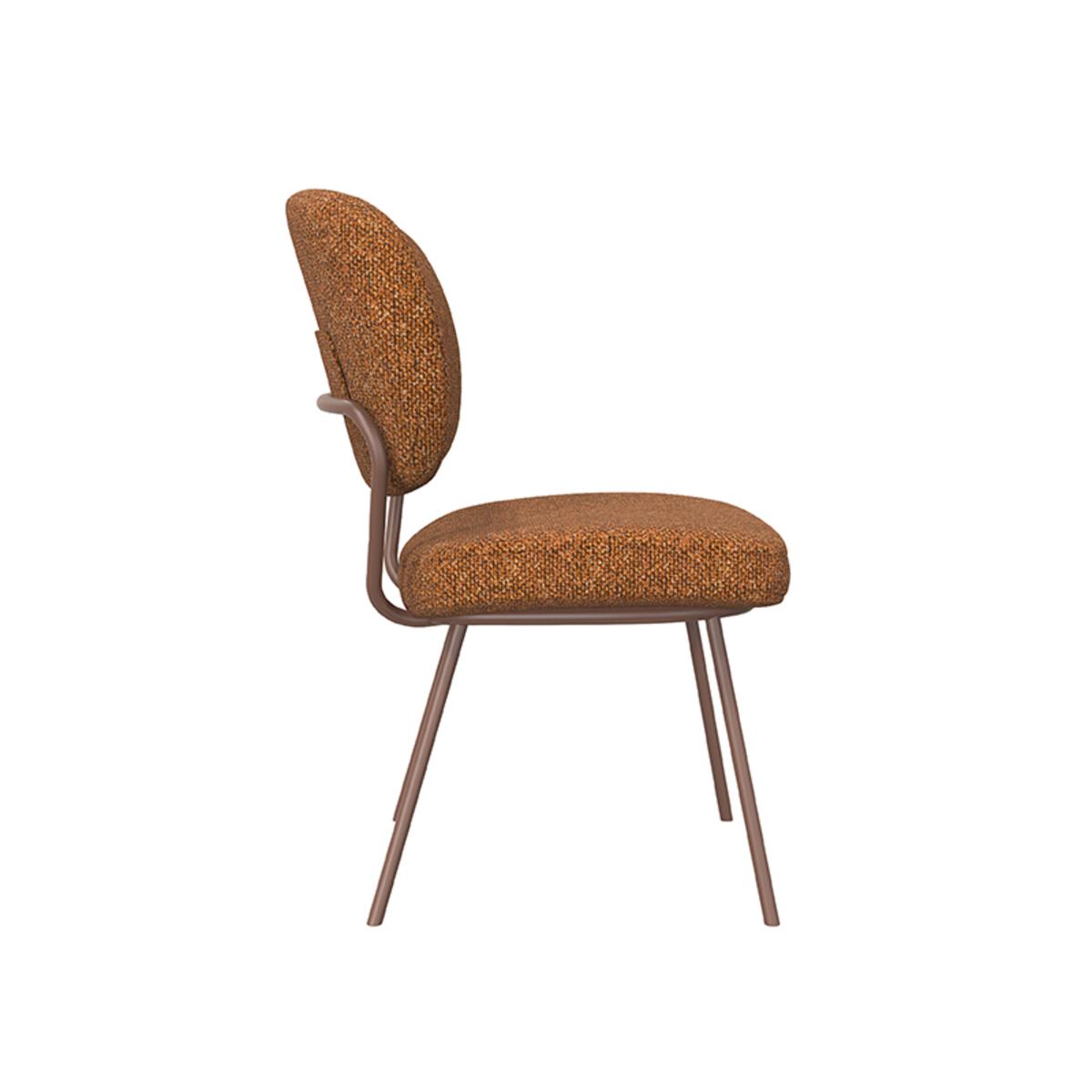  Eetkamerstoel Singapore - Coral - Boucle afbeelding 3