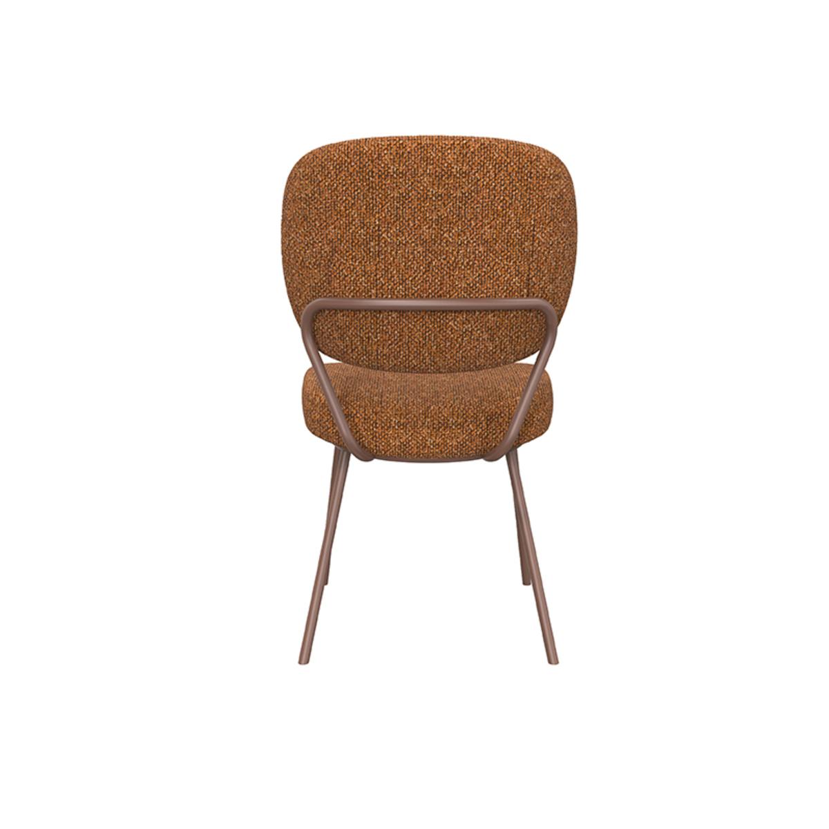  Eetkamerstoel Singapore - Coral - Boucle afbeelding 4