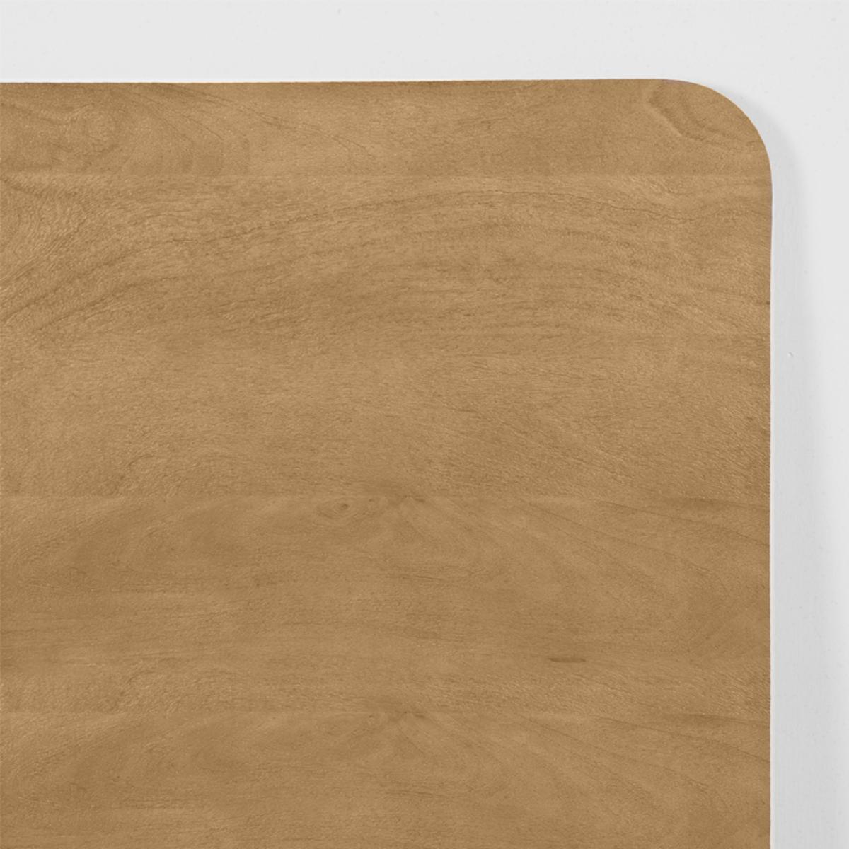  Eetkamertafel Tafelblad Sloppy Edge - Naturel - Mangohout - 70 cm Sloppy afbeelding 3