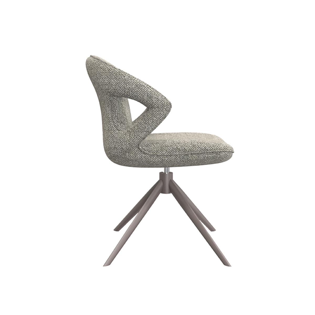  Eetkamerstoel Zurich - Truffel grijs - Boucle afbeelding 4