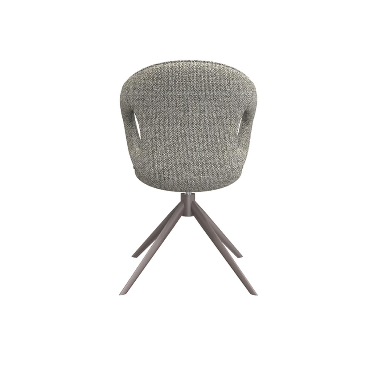  Eetkamerstoel Zurich - Truffel grijs - Boucle afbeelding 5