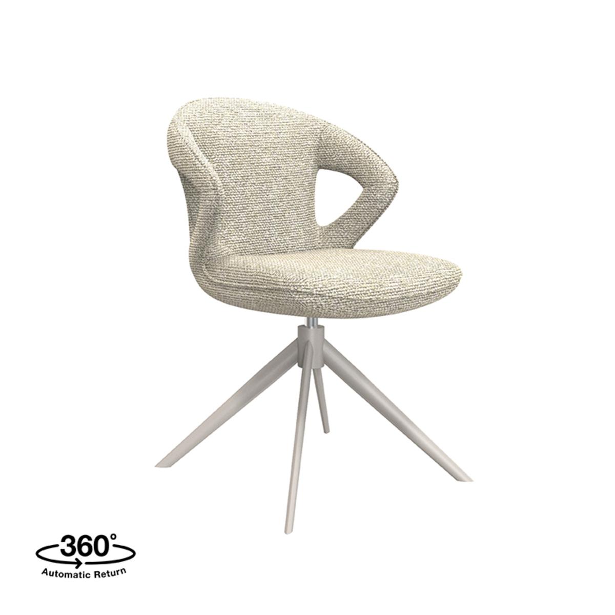  Eetkamerstoel Zurich - Naturel - Boucle afbeelding 2