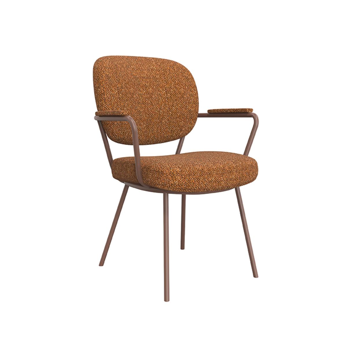 Eetkamerstoel Lausanne - Coral - Boucle afbeelding 1