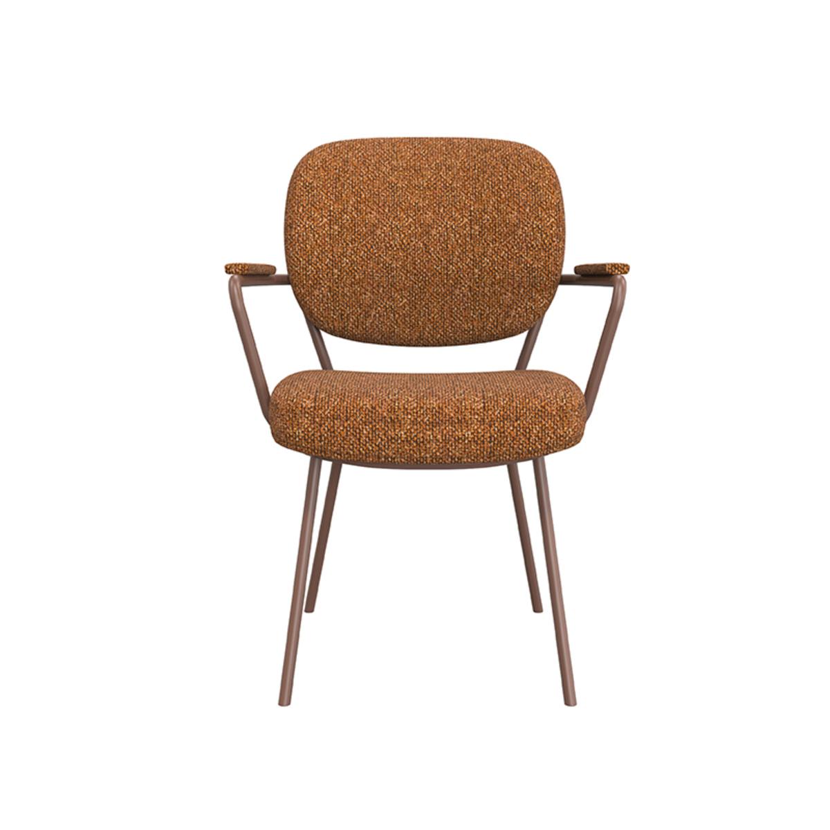  Eetkamerstoel Lausanne - Coral - Boucle afbeelding 2