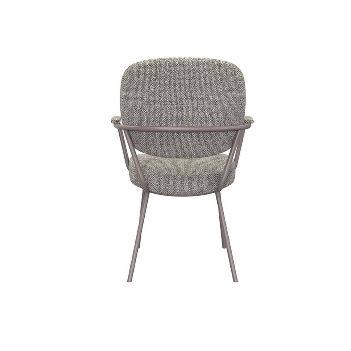  Eetkamerstoel Lausanne - Truffel grijs - Boucle afbeelding 4